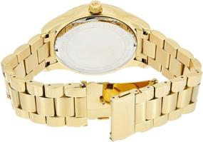 img 3 attached to 🕰️ Michael Kors Layton Gold-Tone Watch for Women, Model MK6243