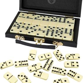 img 4 attached to 🎮 Ultimate Classic Domino Set by Kicko: Top-Notch Premium Quality