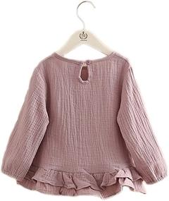 img 3 attached to Lavish Your Little Princess with Colorful Childhood Toddler Lavender Girls' Clothing