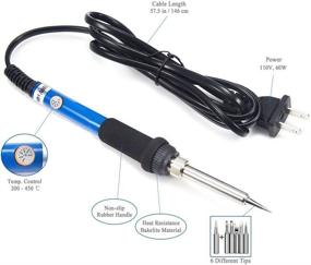 img 4 attached to 🔧 Efficient Soldering Iron: TBBSC 60W 110V for Precise Joining and Repairs