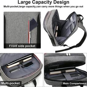 img 2 attached to Backpacks Waterproof Backpack Computer 15 6Inch Backpacks and Laptop Backpacks
