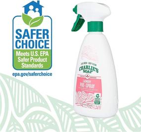 img 2 attached to 🌿 Charlie’s Soap Laundry Pre-Spray With Refill - Powerful Natural Stain Remover (16.9 Fl. Oz, 1 Pack) - Effective and Safe Pretreatment Solution