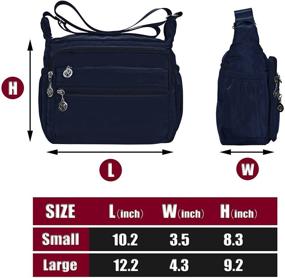 img 3 attached to 👜 Women's Crossbody Shoulder Casual Handbag: Stylish Handbags & Wallets