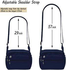 img 1 attached to 👜 Women's Crossbody Shoulder Casual Handbag: Stylish Handbags & Wallets