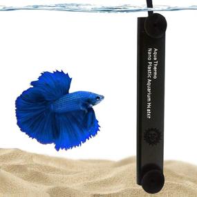 img 4 attached to SunGrow Halfmoon Betta Heater: Efficient 10W Submersible Aquarium Heater with Preset Temperature Control for Small Tanks