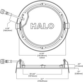 img 3 attached to HLB6099FS1EMWR Selectable Construction Recessed Integrated