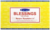 satya nag champa blessings incense логотип