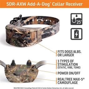 img 3 attached to 🦆 WetlandHunter 1825X Add-A-Dog Collar by SportDOG Brand - Extra Collar for Your Remote Trainer - Waterproof, Rechargeable with Tone, Vibration, and Static Feature