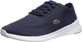 img 4 attached to Lacoste Sense Sneaker: Green Medium Men's Shoes for Ultimate Style and Comfort