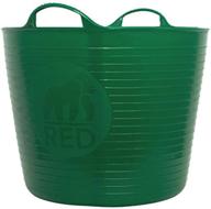 💚 large green flex tub, 38 liter - tubtrug sp42g logo