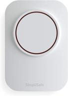 simplisafe wireless auxiliary siren with 105db volume - compatible with latest gen home security system logo