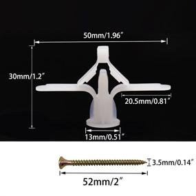 img 3 attached to Анкеры для полых стен ， Анкер для гипсокартона с самосверлением