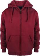 sherpa lined fleece zip up sweatshirts sweatshirt boys' clothing and fashion hoodies & sweatshirts logo