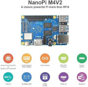 img 2 attached to Youyeetoo NanoPi M4 With 4GB LPDDR3 Rockchip RK3399 ARM Cortex-A72 Quad-Core 2