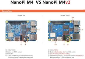 img 1 attached to Youyeetoo NanoPi M4 с 4 ГБ LPDDR3 Rockchip RK3399 ARM Cortex-A72 четырёхъядерный 2