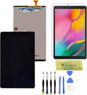 📱 lcd display touch screen digitizer replacement assembly for samsung galaxy tab a 10.1 2019 sm-t510 t510 t515 t510f t515f - screen parts kit with tools and tempered glass included logo
