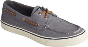 img 1 attached to Men's Sperry Bahama Baja Linen Taupe Footwear