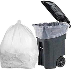 img 3 attached to 🗑️ Clear PlasticMill 95-Gallon Garbage Bags: 1.5 Mil, 61x68, Pack of 50 Bags