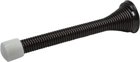 img 4 attached to 🚪 Rok Hardware 3-3/4" (95mm) Longer Version Flexi Spring Heavy Duty Wall Door Stop Bumper ROKDS2ORB, Oil-Rubbed Bronze - 2 Pack for Enhanced Door Protection