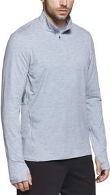 img 4 attached to TSLA Pullover Performance Athletic Quarter Zip Men's Clothing and Active