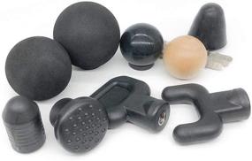 img 4 attached to 🔧 New Upgraded Deep Tissue Jigsaw Massage Adapter and Bits with Percussion Massage Balls (12+3) - 2019 Edition