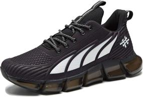 img 4 attached to Phefee Men's Athletic Training Sneakers: Optimizing Your Workout Performance