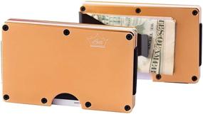 img 3 attached to Wallet Aluminum Minimalist Pocket Blocking Men's Accessories and Wallets, Card Cases & Money Organizers