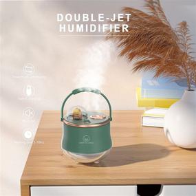 img 3 attached to CEENFFO Humidifier Adjustable Portable Home（Green