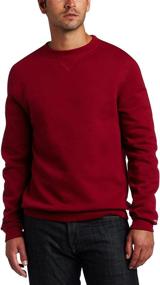 img 1 attached to Get Comfy and Stylish with Soffe Men's Green Training Fleece Sweatshirt