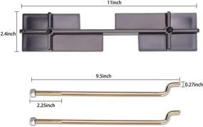 img 2 attached to 🏌️ Golf Cart Battery Hold Down Plate with Rods Kit for EZGO 1994-up, OEM# 70045G01 01101-G01: Secure Your Battery Safely and Efficiently