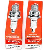 🔌 honda 98056-55777 spark plug cr5hsb - 2 pack: reliable performance for your honda logo