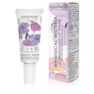 seraphine botanicals whimsical wisteria - lip polish exfoliant for soft lips 0.68 fl oz: conditioning power unleashed logo