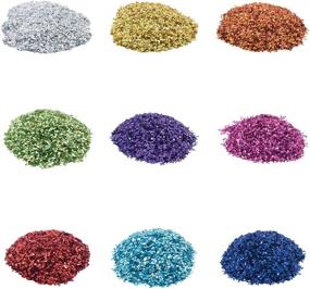 img 2 attached to ✨ Sulyn Holographic Glitter Sample Pack: Non-Toxic Variety Pack - 9 Assorted Colors (0.63 oz / 18g) - SUL6654-97