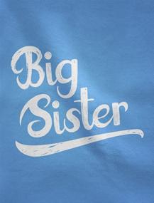 img 3 attached to TeeStars Sister Siblings Fitted T Shirt Girls' Clothing for Tops, Tees & Blouses