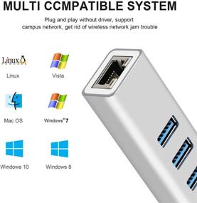 img 2 attached to Ethernet Adapters Aluminum Portable Converter Networking Products