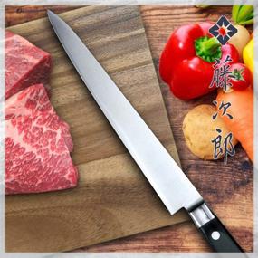 img 3 attached to 🔪 Tojiro DP Sujihiki Slicer - 10.5" (27см): Прецизионный инструмент для легкого нарезания