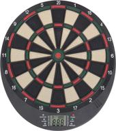 🎯 arachnid lightweight electronic dartboard: lcd scoring, heckler feature, 8-player scoring, 21 games, 65 variations in black (18.5l x 17.5w x 6.75d in) логотип