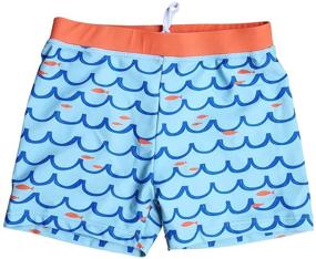 img 3 attached to 🩱 Sun Protective Swim Shorts for Boys - BONVERANO Boardshorts with UPF 50+ Sun Protection and Bonus Sun Cap - Pack of 2