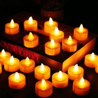 flameless candles battery powered decorations tealight логотип