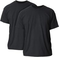 👕 gildan cotton t shirt 2 pack x large - premium men's clothing: t-shirts & tanks logo