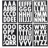 🔠 homeford big font alphabet letter stickers, capitals, 3-inch, pack of 26 (white glossy) logo