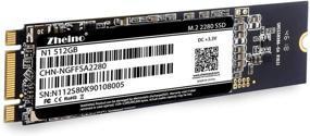 img 3 attached to Zheino 512GB SSD NGFF Internal 3D Nand Solid State Drive for Ultrabooks and Tablets - SATAIII 6gb/s M.2 2280