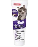 beaphar malt paste: effective anti-hairball solution for all cats (100 g./pack) логотип