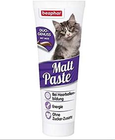 img 2 attached to Beaphar Malt Paste: Effective Anti-Hairball Solution for All Cats (100 g./Pack)