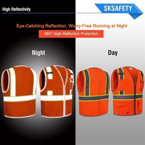 img 3 attached to 🚧 Enhancing Construction Safety with SKSafety Standards Reflective Visibility