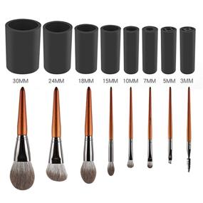 img 1 attached to Electric Nail Lacquer Shaker - Portable Makeup Brush Cleaner & Gel Polish Mixing 💅 Machine for Evenly Applying Allstarry Eyelash Glue, Nail Polish, Tattoo Ink, and Most Cosmetic Brushes (Black)
