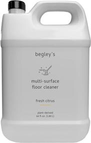 img 4 attached to Begley's Best Earth-Friendly Natural Plant-Based Multi Surface Floor Cleaner, Refreshing Fresh Citrus Scent, 64 oz