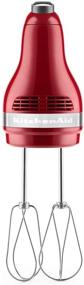 img 2 attached to 🔴 Empire Red KitchenAid Ultra Power Hand Mixer with 5-Speed Settings