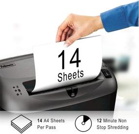 img 3 attached to Fellowes Powershred 70S: High-Security Strip-Cut Shredder - Paper & Credit Card Shredder with SafetyLock