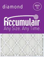 🔍 оптимизированные фильтры печей 20x36x1 от accumulair diamond. логотип